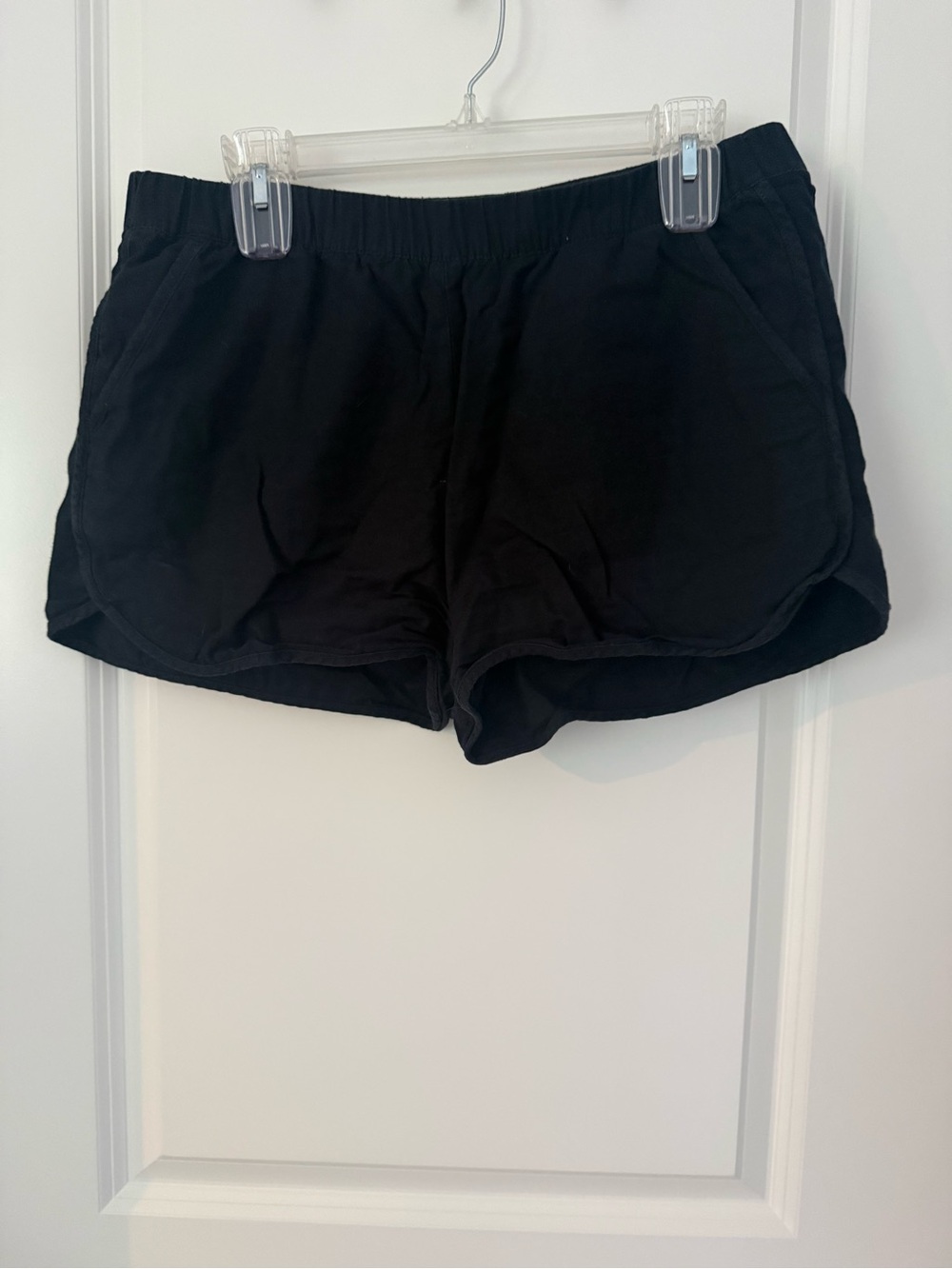Madewell Black linen with Elastic Waist